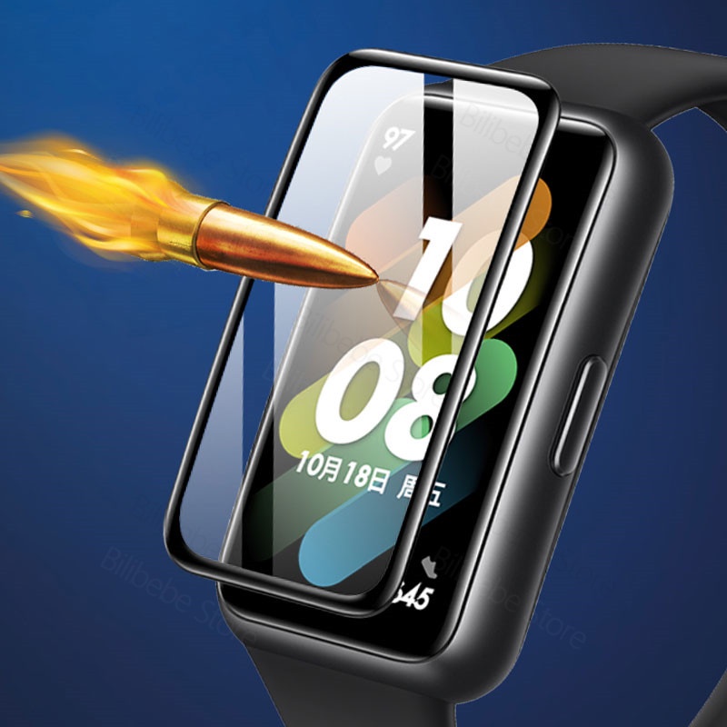 Phim Dán Mềm 3D Bảo Vệ Màn Hình Đồng Hồ Thông Minh Huawei Band 7 Huawei Honor Huawey Band 6 Pro Kính