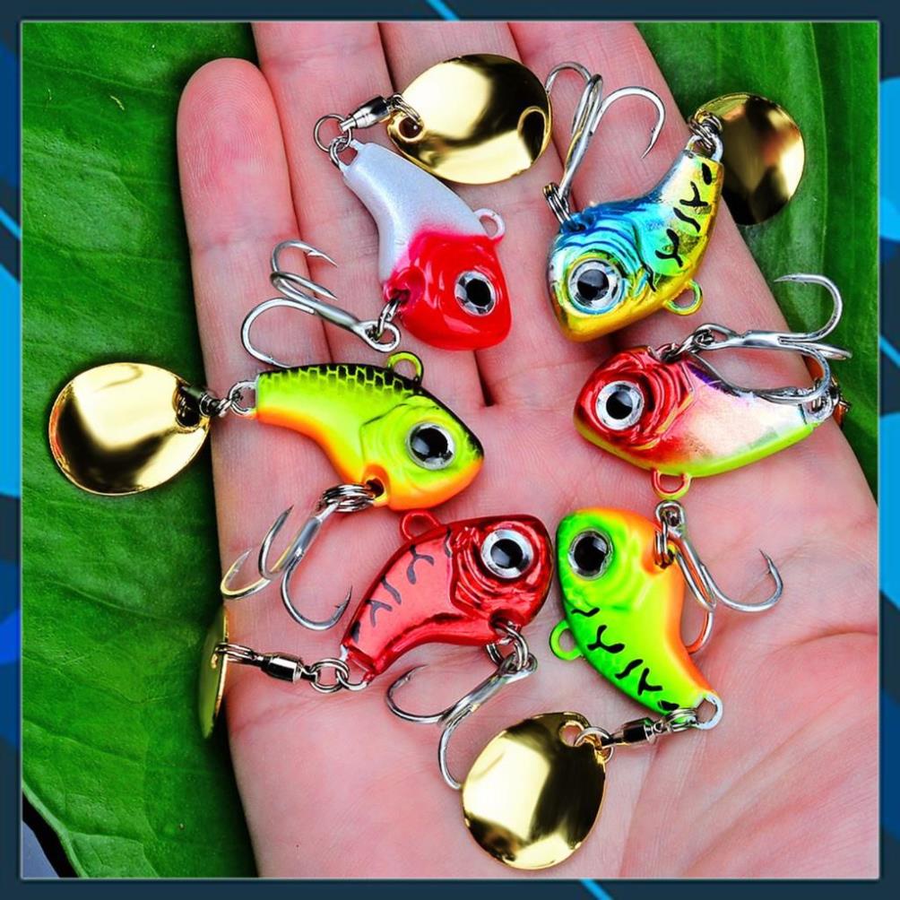 [Chất Lượng] Mồi Câu Lure Cá Giả_Mồi Lure Cá Sắt Đuôi Xoay 3D _ Lure _15