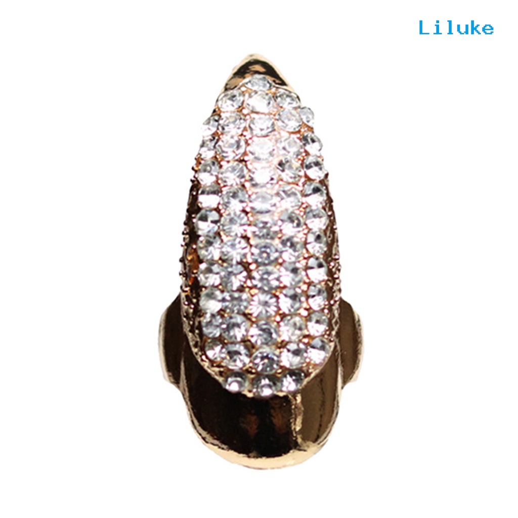 Nhẫn Hợp Kim Hình Móng Vuốt Đại Bàng Đính Đá Hóa Trang Cho Nam Và Nữ