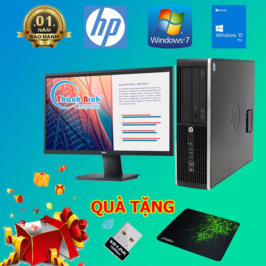 Bộ Máy Tính Bàn ☀️ThanhBinhPC☀️ Máy Tính PC Giá Rẻ - thùng pc giá rẻ -  HP Pro 6300/8300