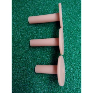 Combo 10 tee golf cao su vàng dẻo chịu lực