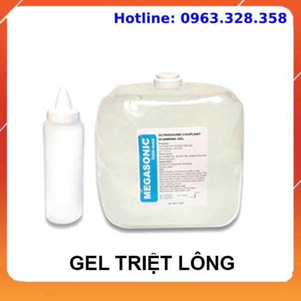 Gel lạnh dùng cho triệt lông, siêu âm euro gel [5 lít màu trắng]