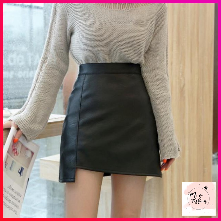 ORDER Chân váy da ngắn (ảnh thật sau)