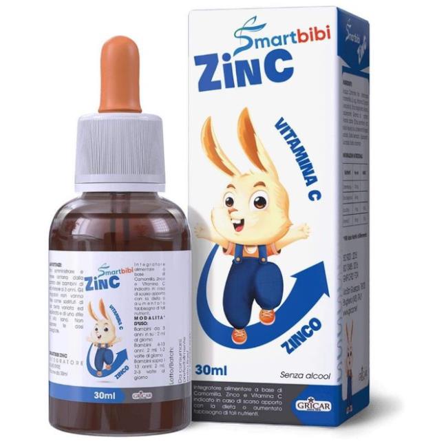 Smartbibi zinc bổ sung kẽm cho bé, cải thiện tình trạng bé biếng ăn