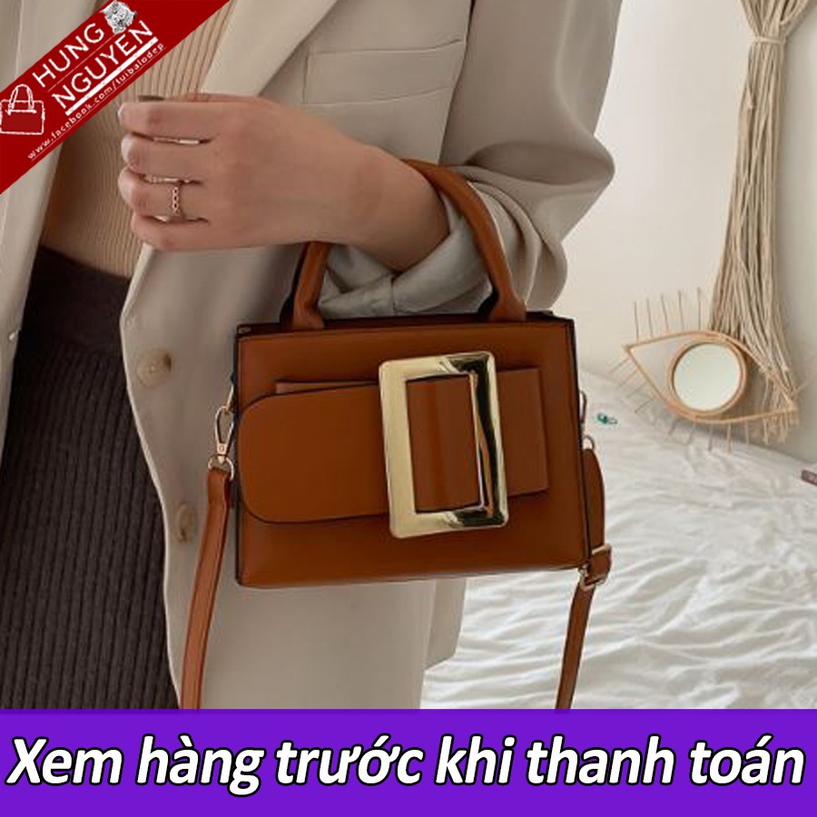 (Kèm SP thật) Túi xách nữ style Hàn Quốc sang trọng cá tính - HNT00047