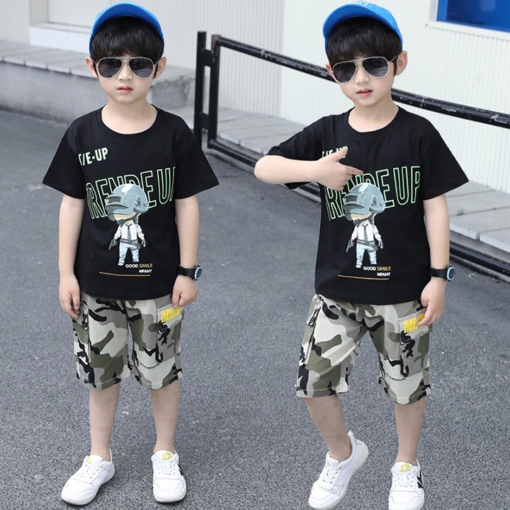 Quần Áo Bé Trai Habi Fashion HB2231 Chất liệu cotton Cho Bé 15-35Kg