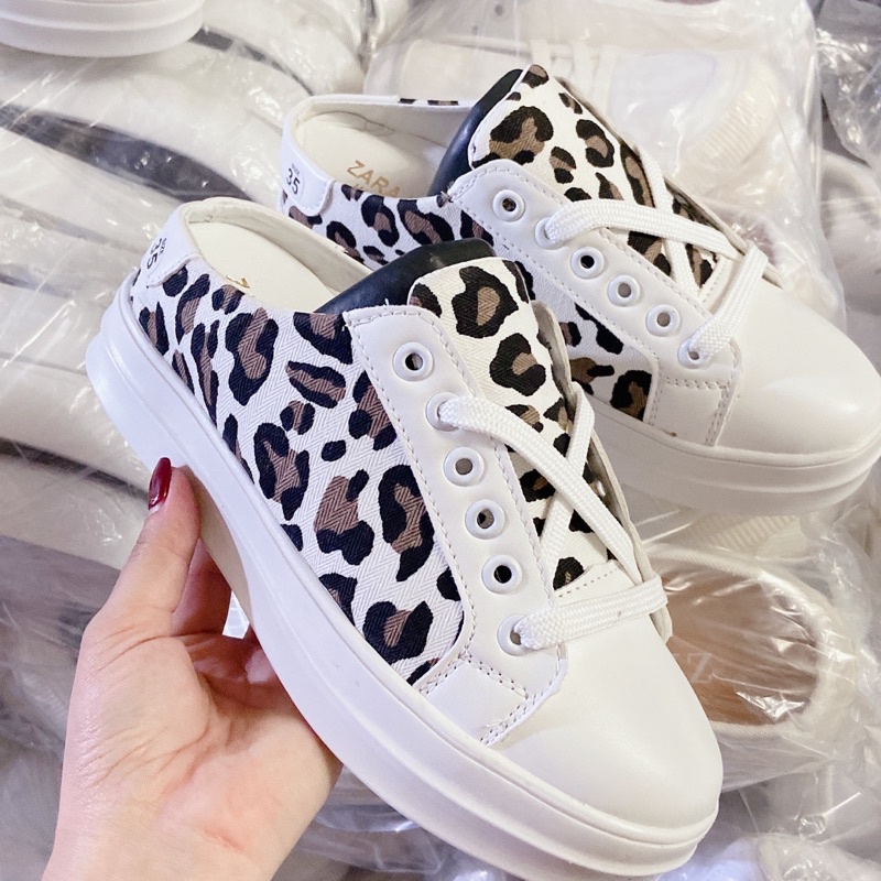 Giày lười nữ/ sục thể thao siêu xinh/Sneaker hot hở gót đế bằng bánh mì 3cm vải canvas( Freeship - Ảnh thật).