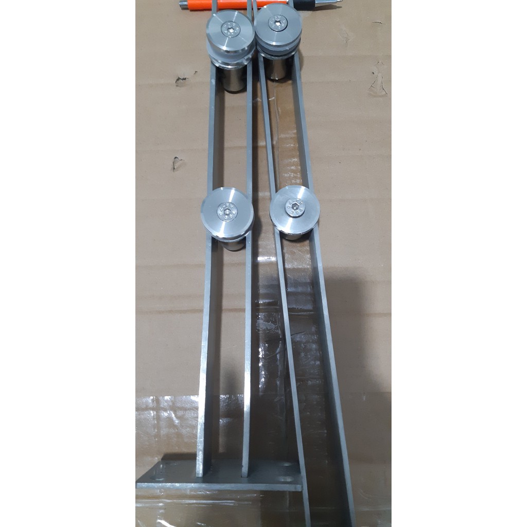 Trụ inox 4ly kép, 5ly kép Sus 304 Bảo hành 5 năm, Lắp Cầu Thang, Lan Can