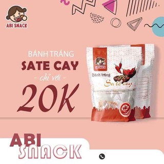 Bánh tráng sate abi