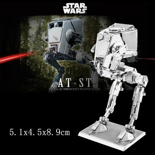 Mô hình lắp ráp kim loại 3d robot star war