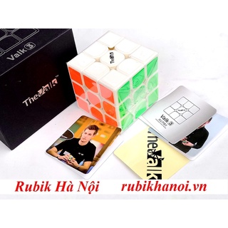 Rubik 3x3 Qiyi Valk 3 White Phiên Bản Giới Hạn. Có Nam Châm Cao Cấp