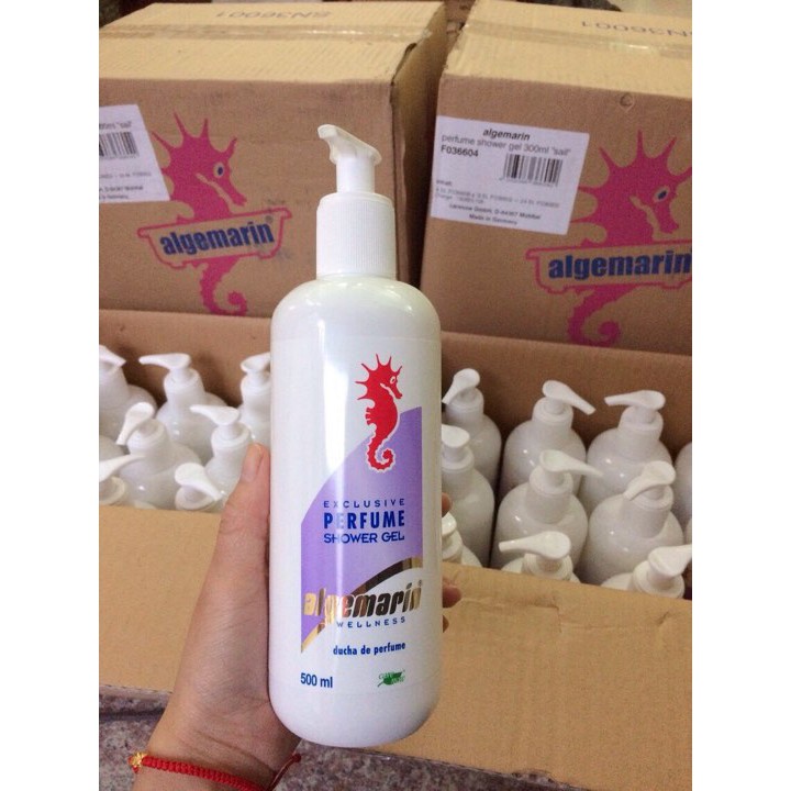 Sữa Tắm Cá Ngựa Đức Algemarin Exclusive Perfume Shower Gel 500ml