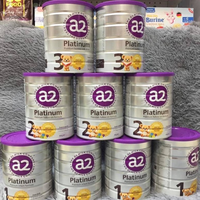 Sữa A2 platinum nắp tím 900g úc DATE 2026