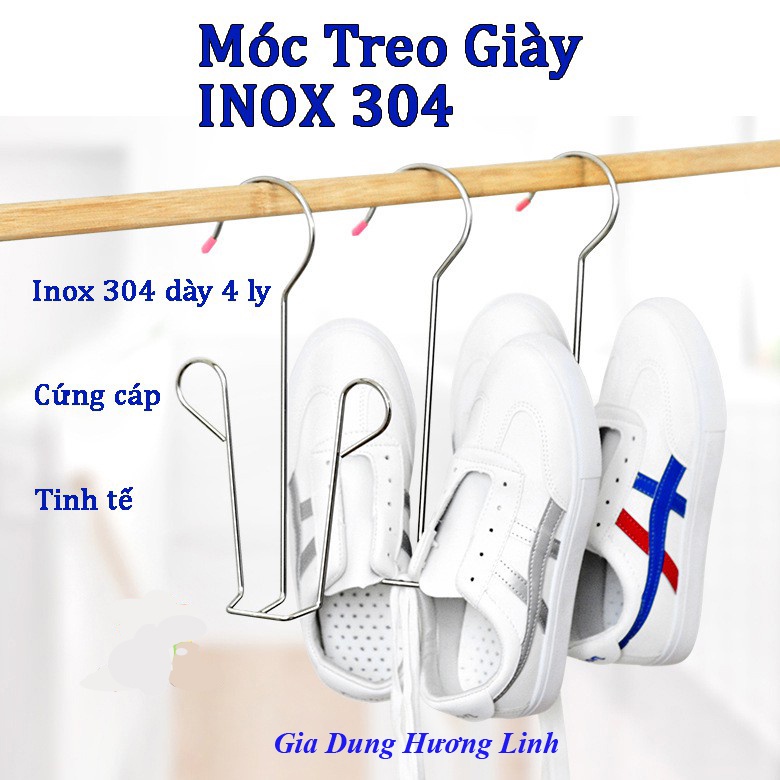 Móc Phơi Giầy Dép Tất inox ,Giá Treo Giầy Thông Minh Cao Cấp Siêu Bền Tiện Lợi