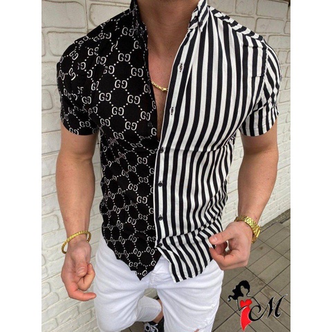 Hàng Sẵn Sàng! Gucci! Áo Sơ Mi Nữ Tay Dài Dáng Rộng Thời Trang