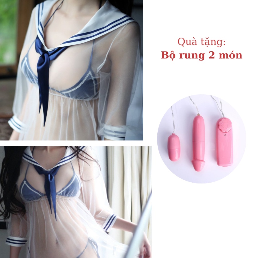 Cosplay đồ ngủ kiểu nội y viền thủy thủ sexy gợi cảm Quảng Châu