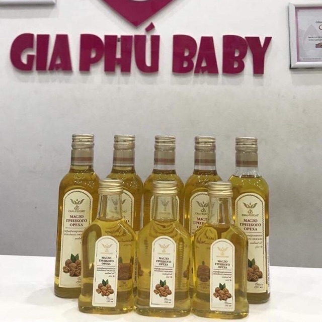 Dầu hạt óc chó Nga 250ml/100ml ( 2022)