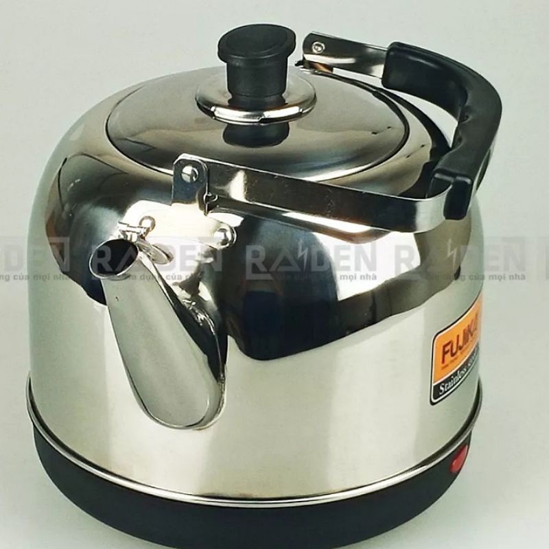 Ấm siêu tốc inox Fujika FJ-SD50 dung tích 5L tự tắt khi sôi,tự bật sôi khi nước muội