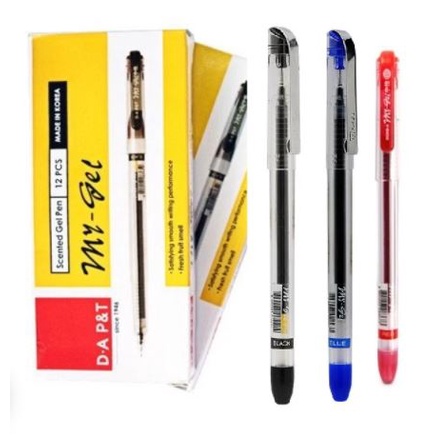 Bút gel Hàn Quốc My Gel 0.5mm MyGel DONG-A P&T Nắp nhựa -