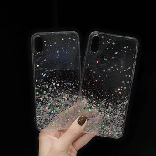 Ốp lưng Samsung Galaxy S7 edge S8 9 10 plus Note 8 9 Stars Soft TPU trong suốt