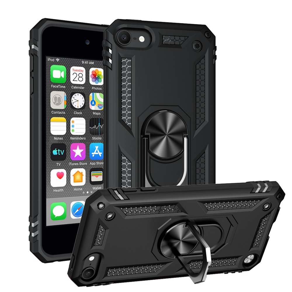 Ốp Lưng Chống Sốc Gắn Đế Vòng Khuyên Cho Apple Ipod Touc 7 / 6 / 5 Ipod Touch7