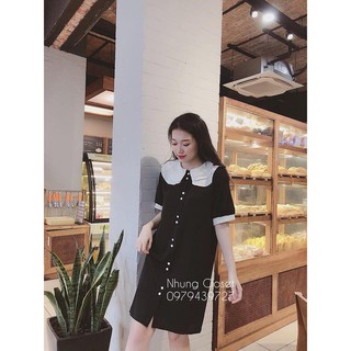 váy cổ bèo