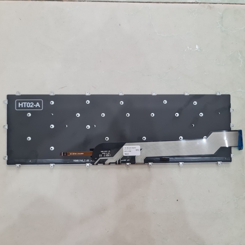 Bàn phím laptop DELL 5567 5570 5575 5565 7566 7567 G5-5500 chuẩn US