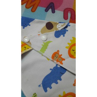 Combo 10 yếm cotton cúc bấm cho bé