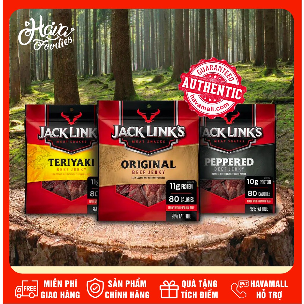 [DATE MỚI NHẨT] Khô Bò Jack Link's 25gr