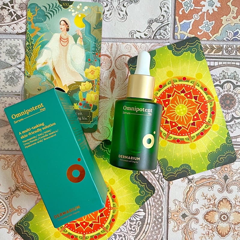 Omnipotent Dermarium Tinh Chất Toàn Năng Giảm Đỏ, Phục Hồi Da, Chống Lão Hoá