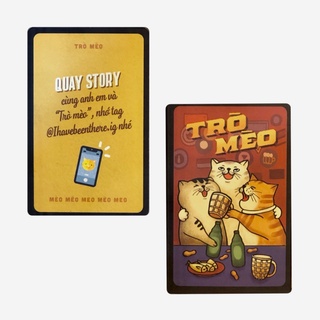 Bộ bài Drinking Game "Trò Mèo"