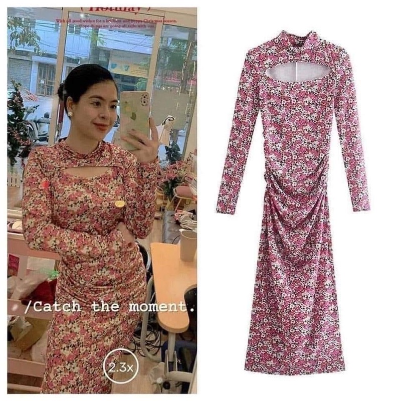 Váy sơ mi zara auth