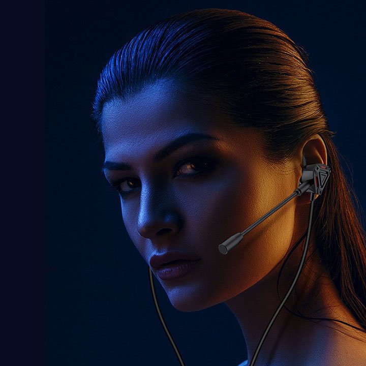 Tai nghe gaming G62 chống ồn âm thanh xoay vòm míc xoay dời 360 độ âm thanh siêu bass mic đàm thoại