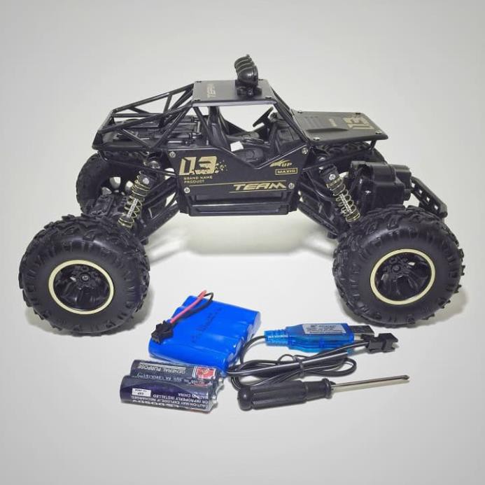 Xe điều khiển địa hình ROCK CRAWLER giảm sóc 2 cầu vỏ thép (MSP DC251299)