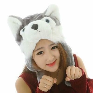 (Có sẵn) mũ thú động vật, mũ gấu, mũ sói, mũ heo, mũ thỏ