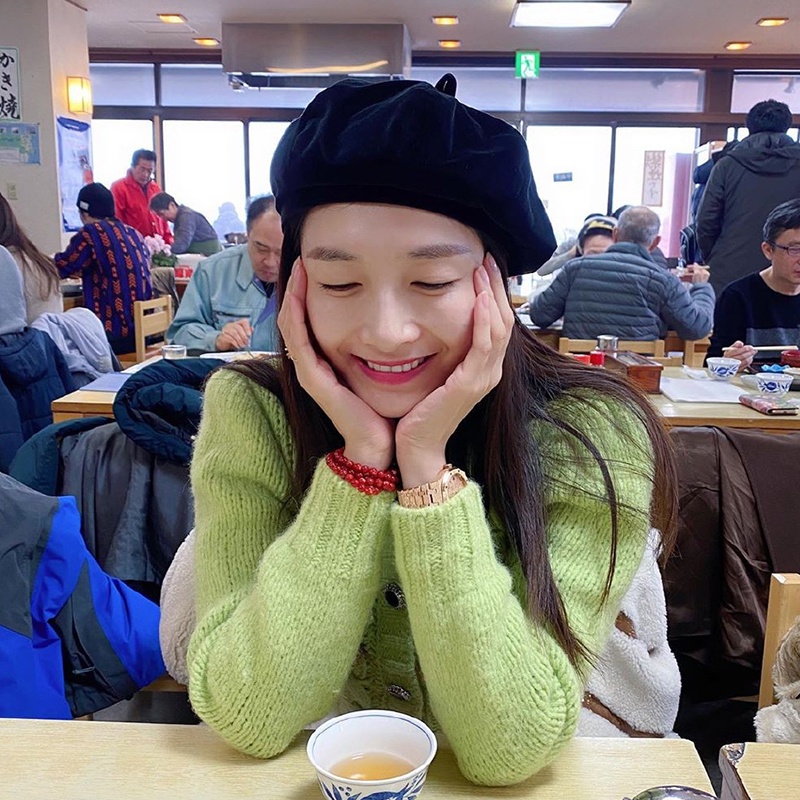 Áo khoác cardigan croptop xanh Jennie Blackpink, Giang Sơ Ảnh len dệt dài tay | BigBuy360 - bigbuy360.vn