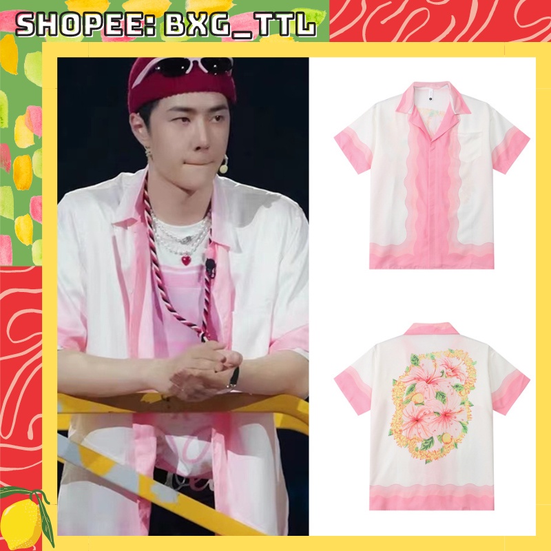 ÁO SƠ MI VƯƠNG NHẤT BÁC TRẦN TÌNH LỆNH - ÁO KHOÁC SƠ MI VƯƠNG NHẤT BÁC WANG YIBO
