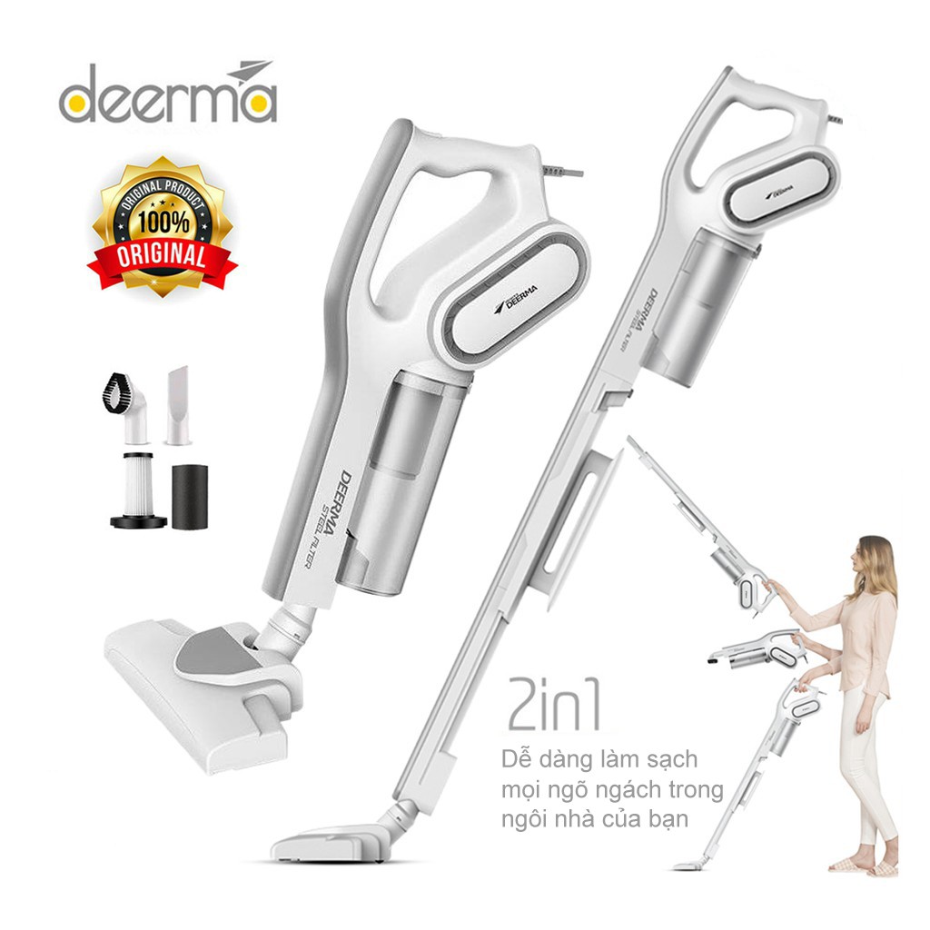 Máy hút bụi cầm tay Deerma DX700 Máy hút bụi giường đệm CM800 hút gia đình Xiaomi công nghệ lốc xoáy VT164