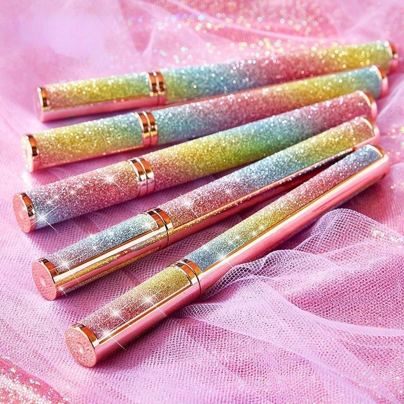 [Hàng mới về] Bút kẻ mắt MKING PRETTY nhanh khô chống thấm nước lâu trôi thiết kế vỏ lấp lánh ánh sao