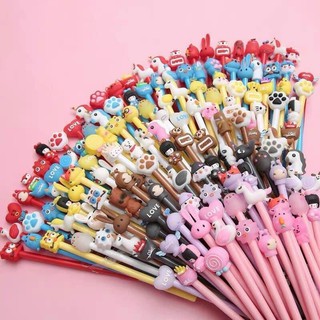 set 20 bút bi hình thú