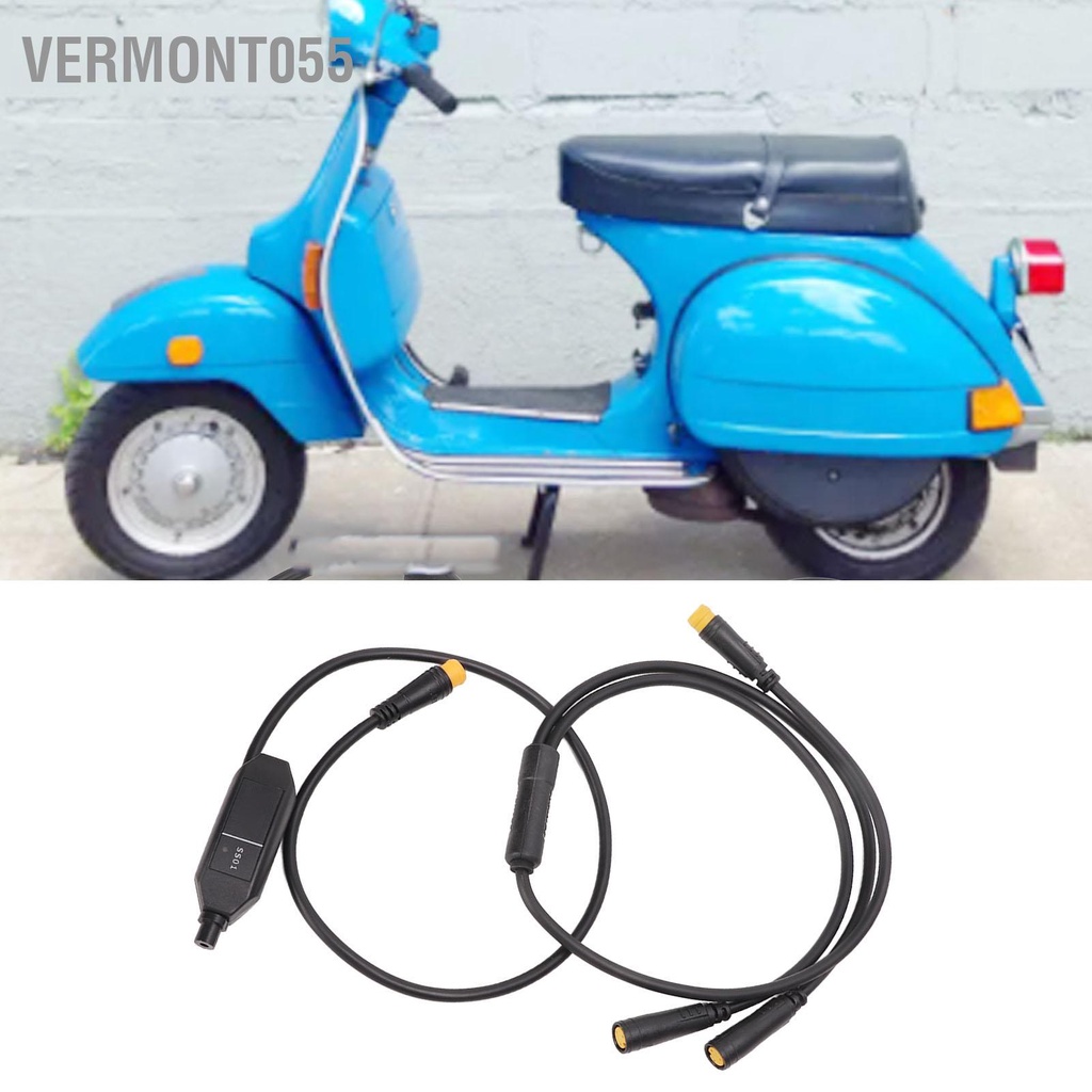 Vermont055 Dây cáp mở rộng cảm biến bánh răng cho bộ 1T2 dành động cơ giữa của BAFANG