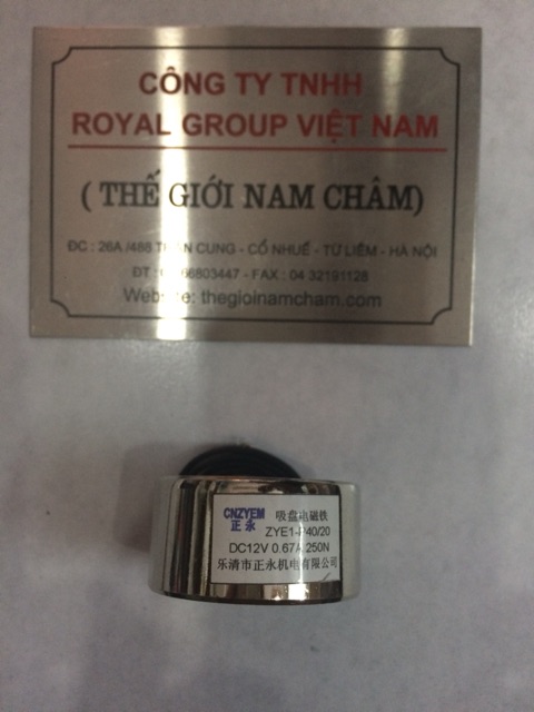 Nam châm điện 250N - 12V,24v