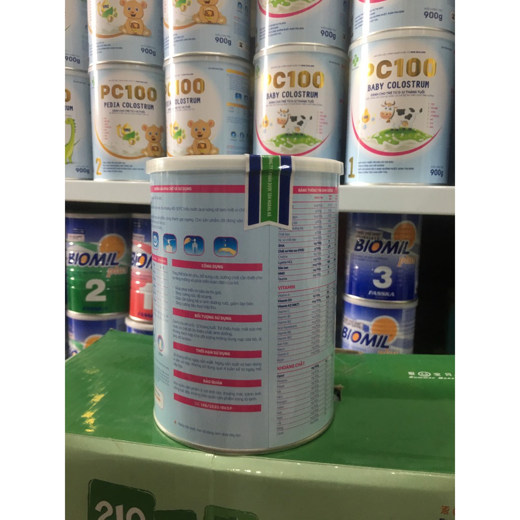 Sữa Bột PC100 Baby Colostrum 900gr