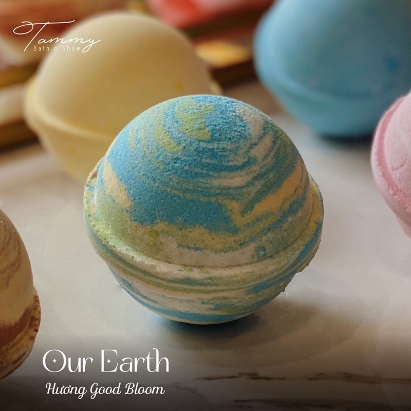 Siêu tạo bọt bồn tắm tinh chất dưỡng da bath bomb Tammy bath n show