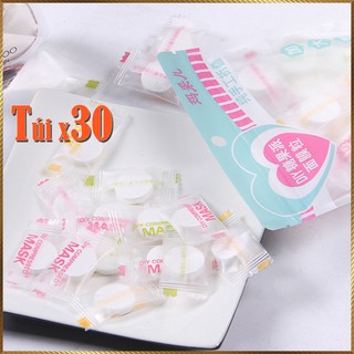 Mặt Nạ Giấy dạng nén túi 30 viên