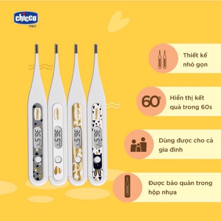 Nhiệt kế điện tử 3in1 Chicco