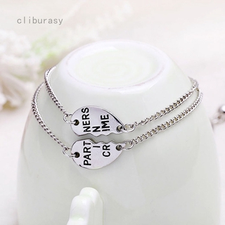 Vòng Đeo Tay Cặp Đôi Mặt Ghép Hình Trái Tim