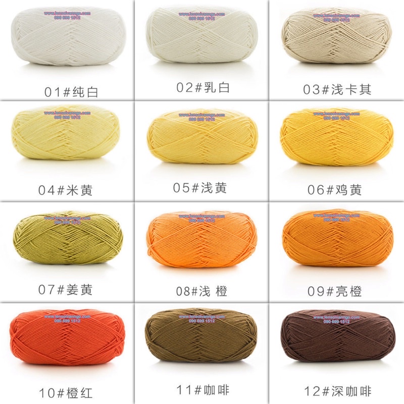 Len Susan’s Family 5 (cuộn 100gr) (Bảng màu 1)