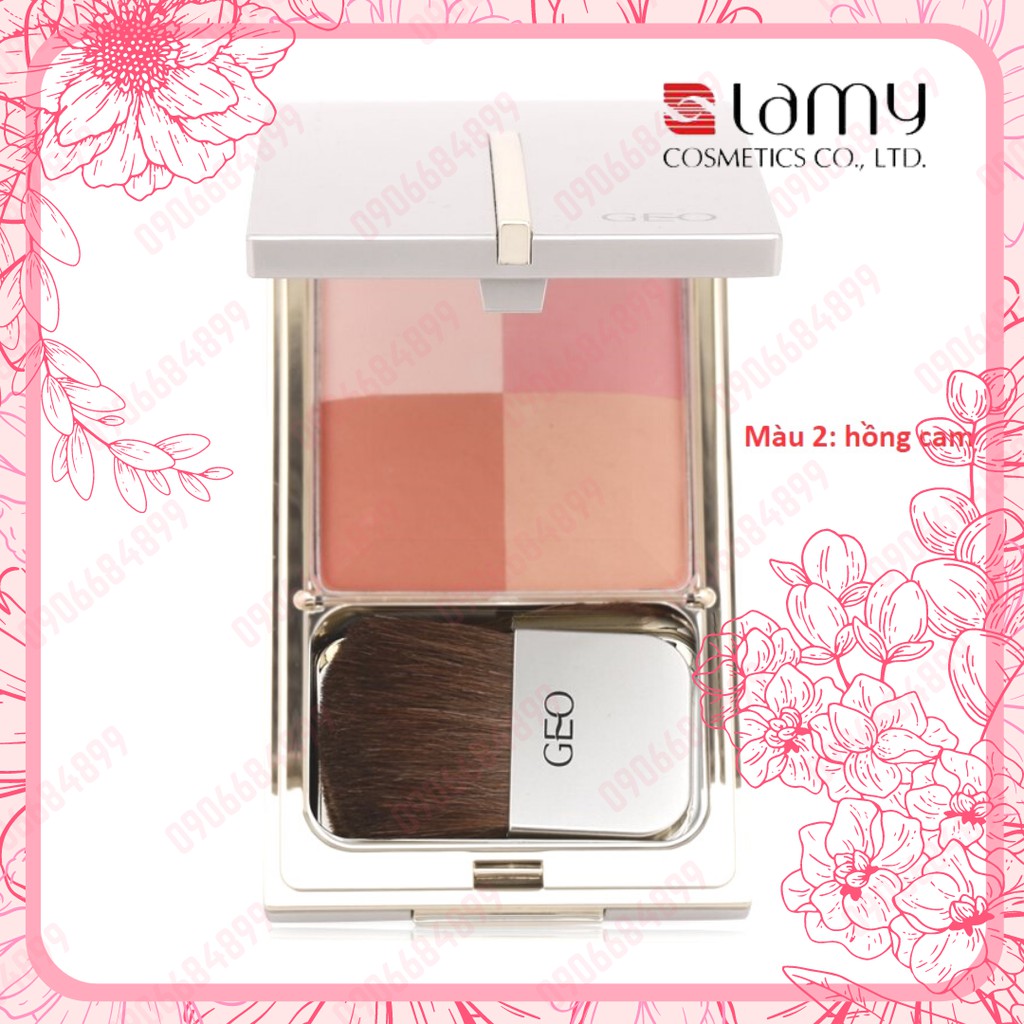 PHẤN MÁ ⭐ GEO SEMPRE SOFT COLOR FACE TOUCH ⭐