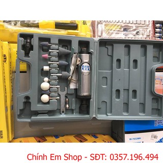 Bộ máy mài săm lốp otô - xe máy bằng hơi